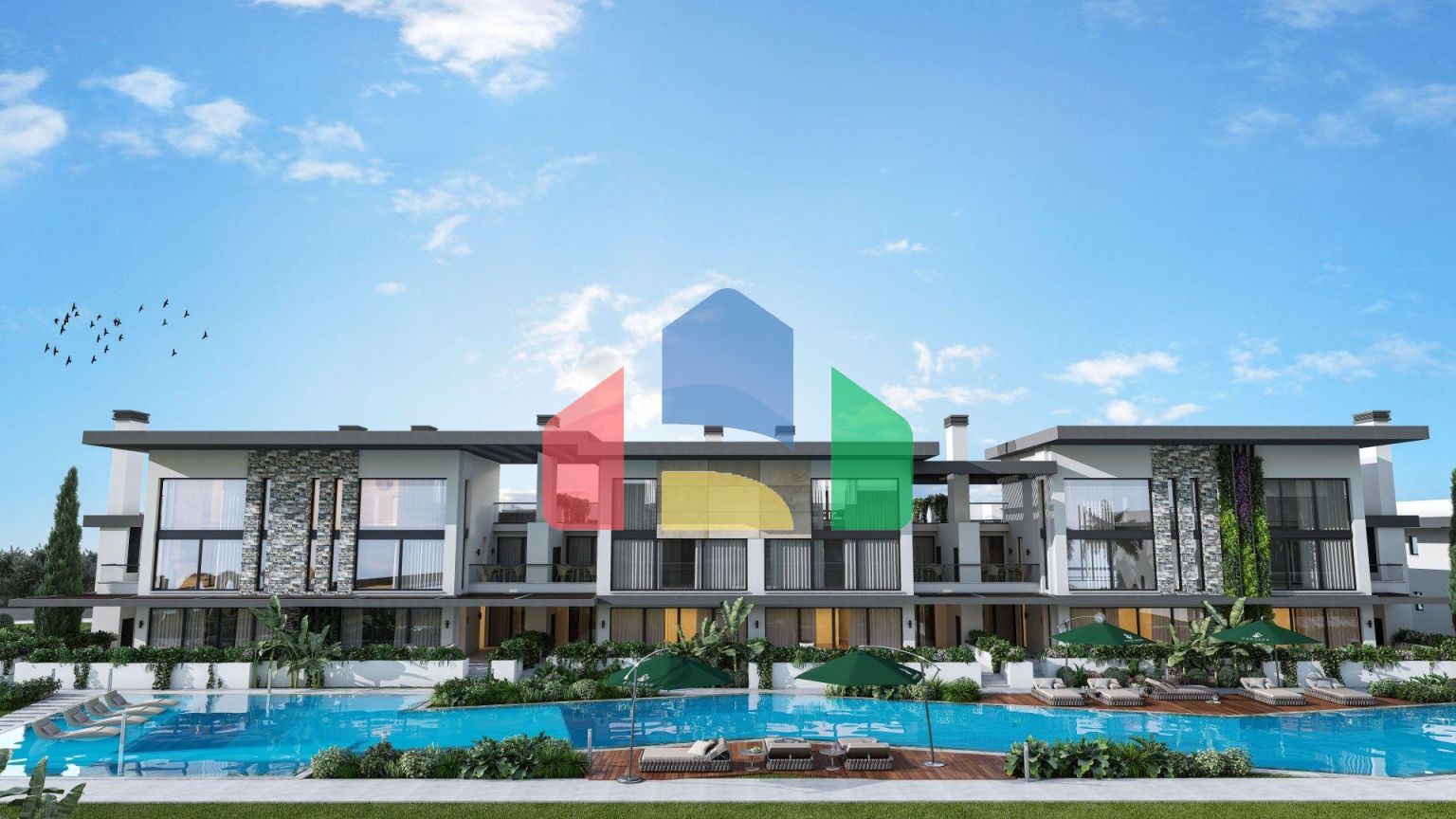 4-комнатный пентхаус loft 150м2 с собственным участком в 5 минутах от пляжа