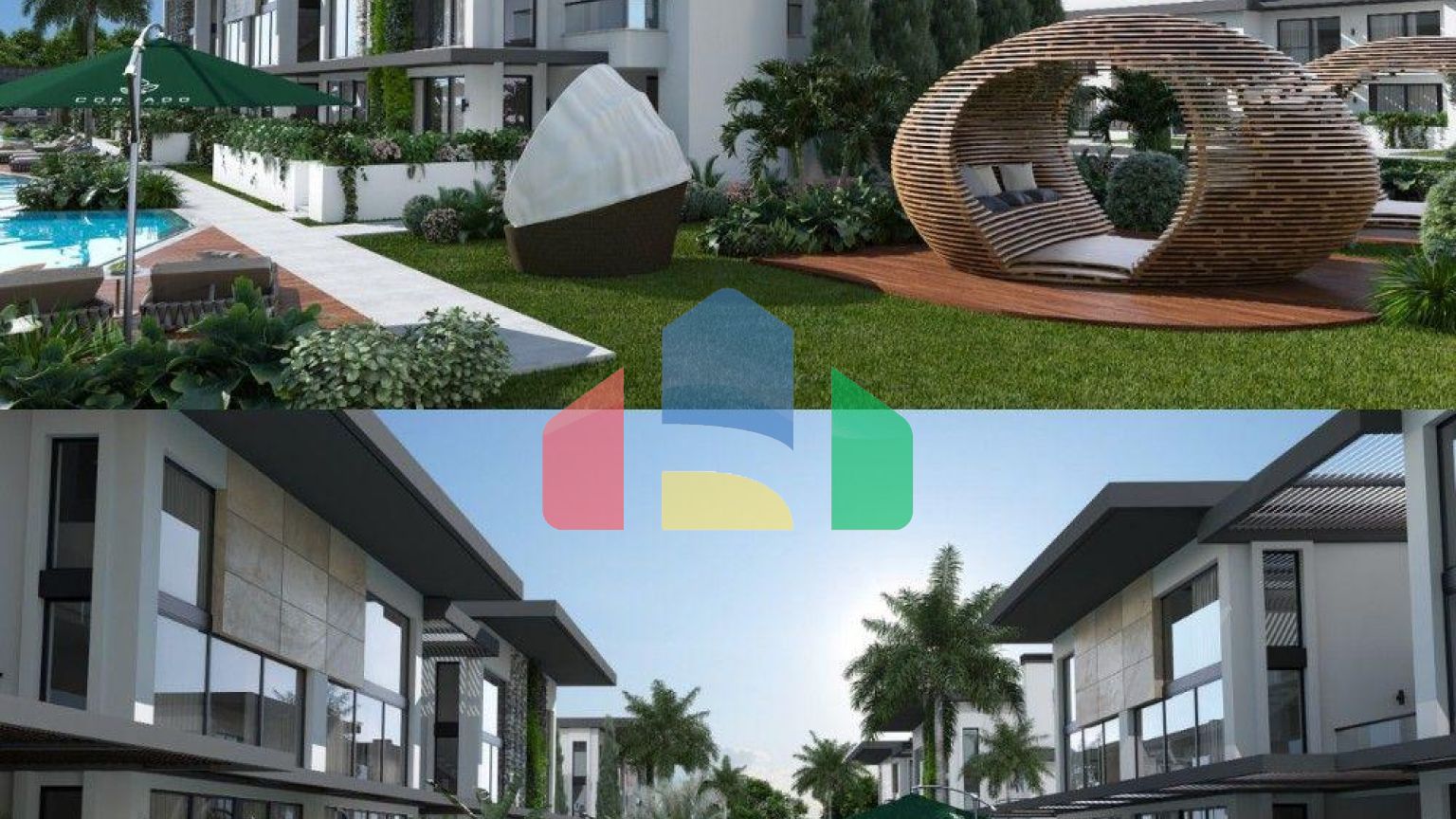 4-комнатный пентхаус loft 150м2 с собственным участком в 5 минутах от пляжа