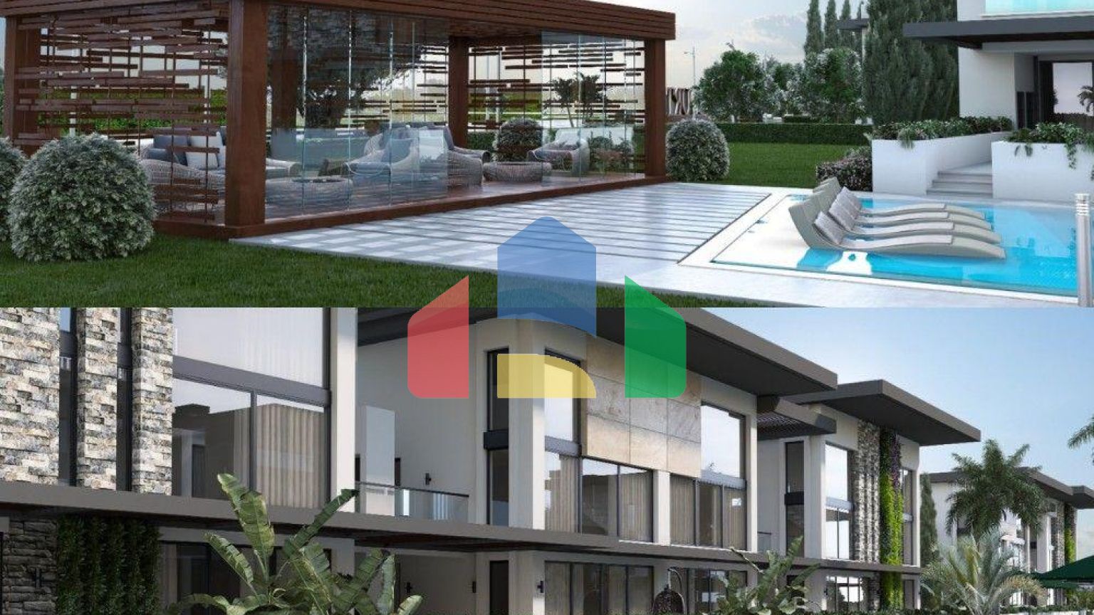 4-комнатный пентхаус loft 150м2 с собственным участком в 5 минутах от пляжа