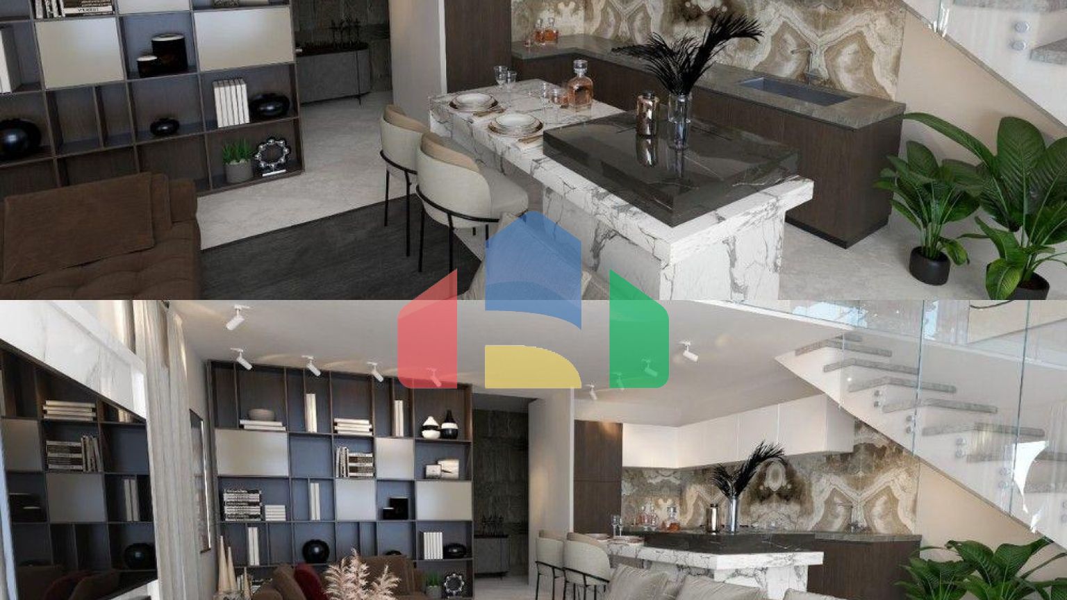 4-комнатный пентхаус loft 150м2 с собственным участком в 5 минутах от пляжа