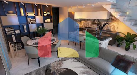 4-комнатный пентхаус loft 150м2 с собственным участком в 5 минутах от пляжа 4-комнатный пентхаус loft 150м2 с собственным участком в 5 минутах от пляжа