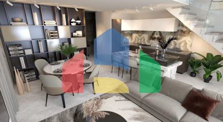 4-комнатный пентхаус loft 150м2 с собственным участком в 5 минутах от пляжа 4-комнатный пентхаус loft 150м2 с собственным участком в 5 минутах от пляжа