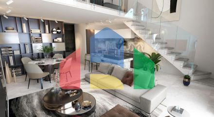 4-комнатный пентхаус loft 150м2 с собственным участком в 5 минутах от пляжа 4-комнатный пентхаус loft 150м2 с собственным участком в 5 минутах от пляжа