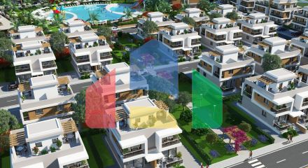 3-комнатный пентхаус 78 м2 c террасой 54 м2 в 2 минутах от пляжа