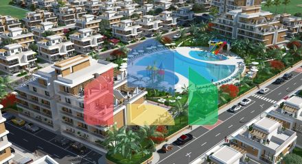 3-комнатный пентхаус 78 м2 c террасой 54 м2 в 2 минутах от пляжа