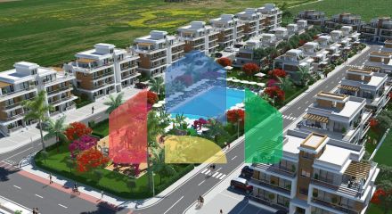 3-комнатный пентхаус 78 м2 c террасой 54 м2 в 2 минутах от пляжа