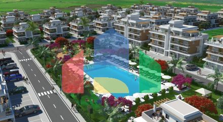 3-комнатный пентхаус 78 м2 c террасой 54 м2 в 2 минутах от пляжа