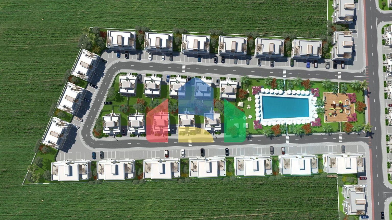 3-комнатный пентхаус 78 м2 c террасой 54 м2 в 2 минутах от пляжа