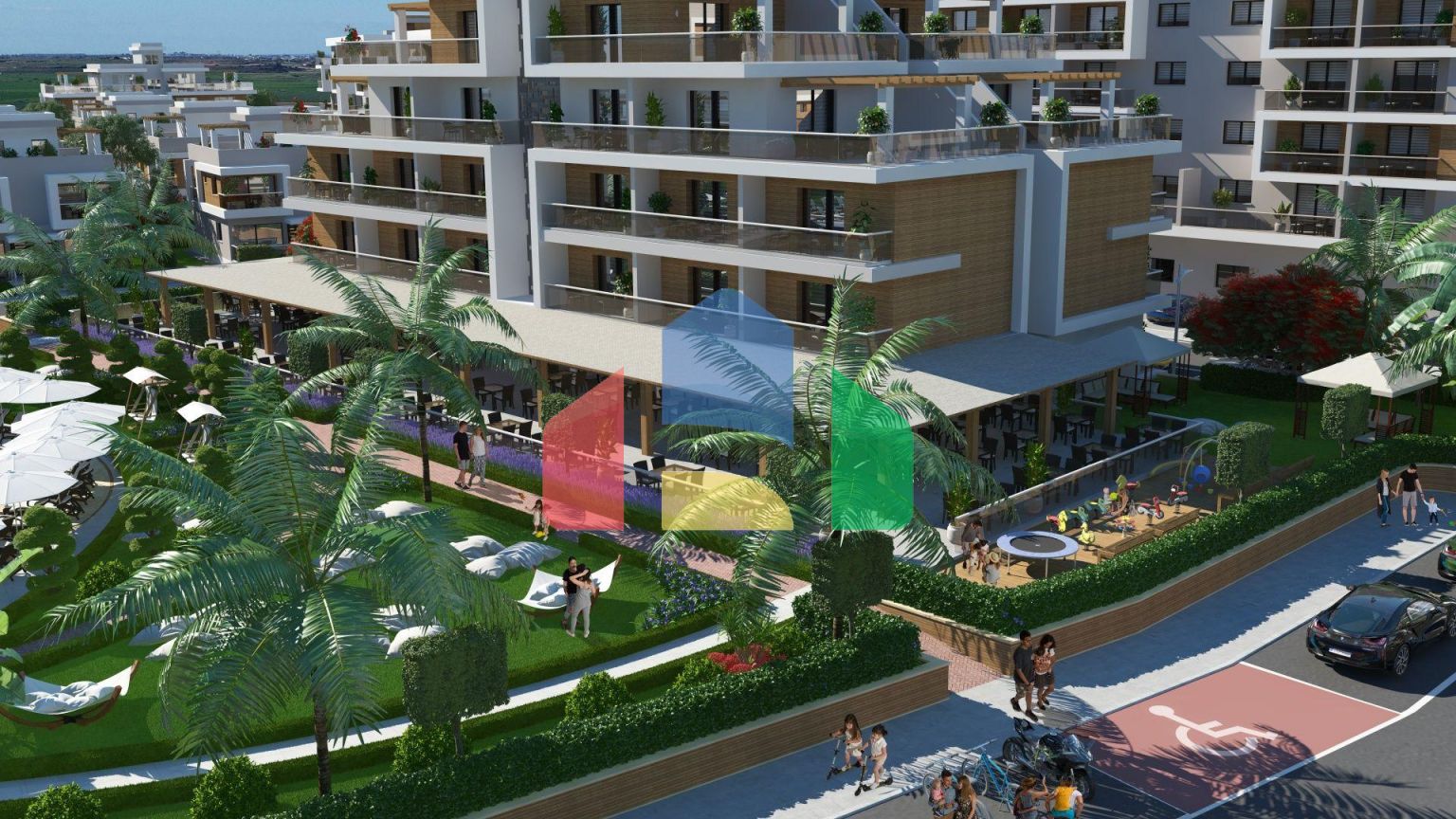 3-комнатный пентхаус 78 м2 c террасой 54 м2 в 2 минутах от пляжа