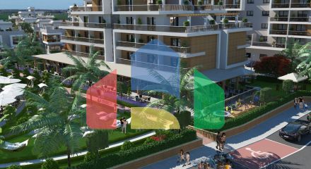 3-комнатный пентхаус 78 м2 c террасой 54 м2 в 2 минутах от пляжа