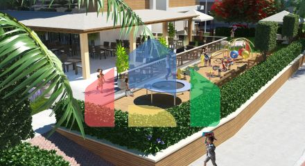 3-комнатный пентхаус 78 м2 c террасой 54 м2 в 2 минутах от пляжа