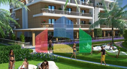 3-комнатный пентхаус 78 м2 c террасой 54 м2 в 2 минутах от пляжа