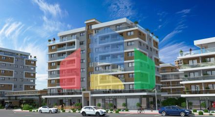 3-комнатный пентхаус 78 м2 c террасой 54 м2 в 2 минутах от пляжа