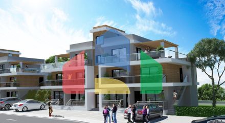 3-комнатный пентхаус 78 м2 c террасой 54 м2 в 2 минутах от пляжа