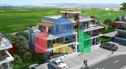 3-комнатный пентхаус 78 м2 c террасой 54 м2 в 2 минутах от пляжа