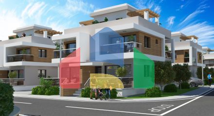 3-комнатный пентхаус 78 м2 c террасой 54 м2 в 2 минутах от пляжа