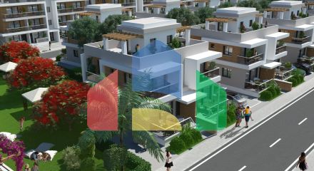 3-комнатный пентхаус 78 м2 c террасой 54 м2 в 2 минутах от пляжа