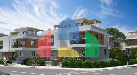 3-комнатный пентхаус 78 м2 c террасой 54 м2 в 2 минутах от пляжа