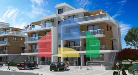 3-комнатный пентхаус 78 м2 c террасой 54 м2 в 2 минутах от пляжа