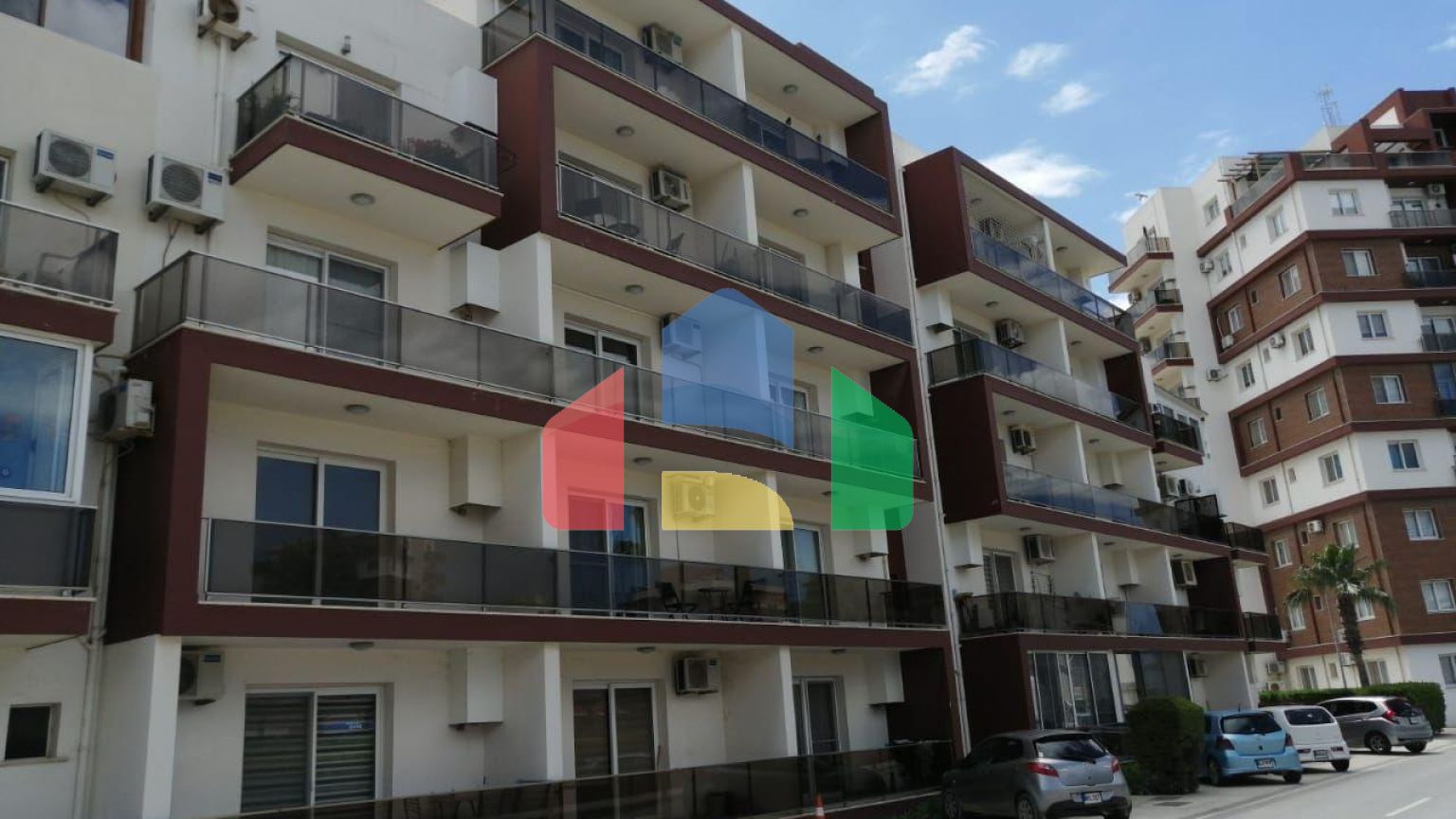 Студия 46 м2 в красивом комплексе в Искеле