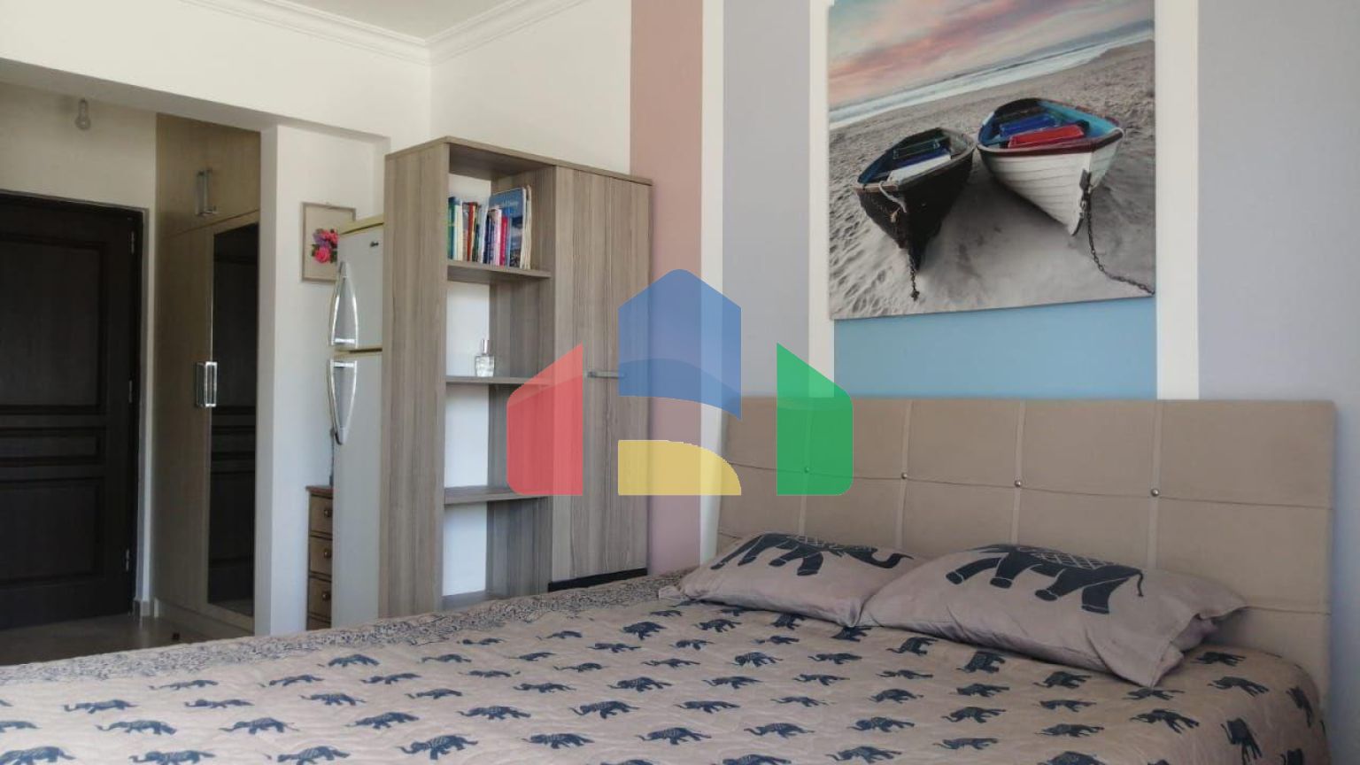 Студия 46 м2 в красивом комплексе в Искеле