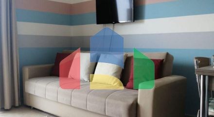 Студия 46 м2 в красивом комплексе в Искеле