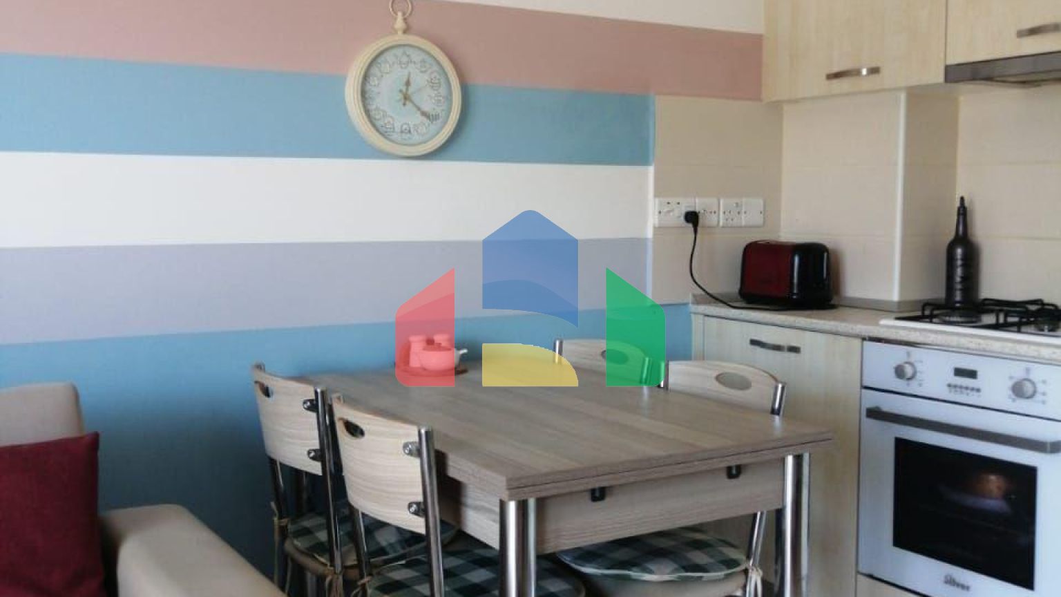 Студия 46 м2 в красивом комплексе в Искеле