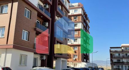 Студия 46 м2 в красивом комплексе в Искеле