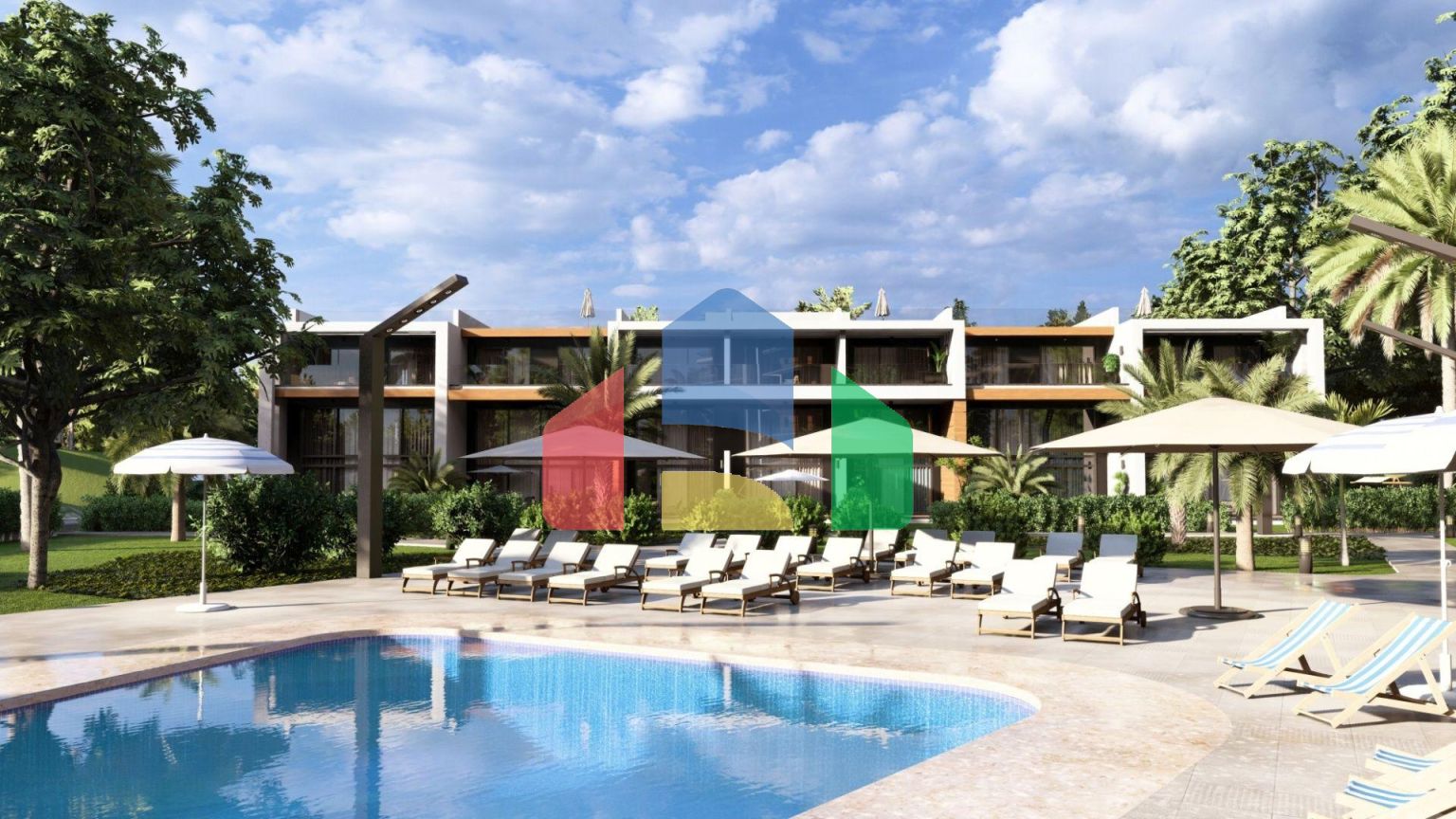 Студия 45 м2 с террасой 45 м2 на крыше