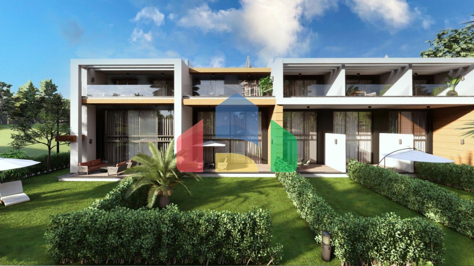 Студия 45 м2 с террасой 45 м2 на крыше