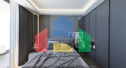 Студия 45 м2 с террасой 45 м2 на крыше