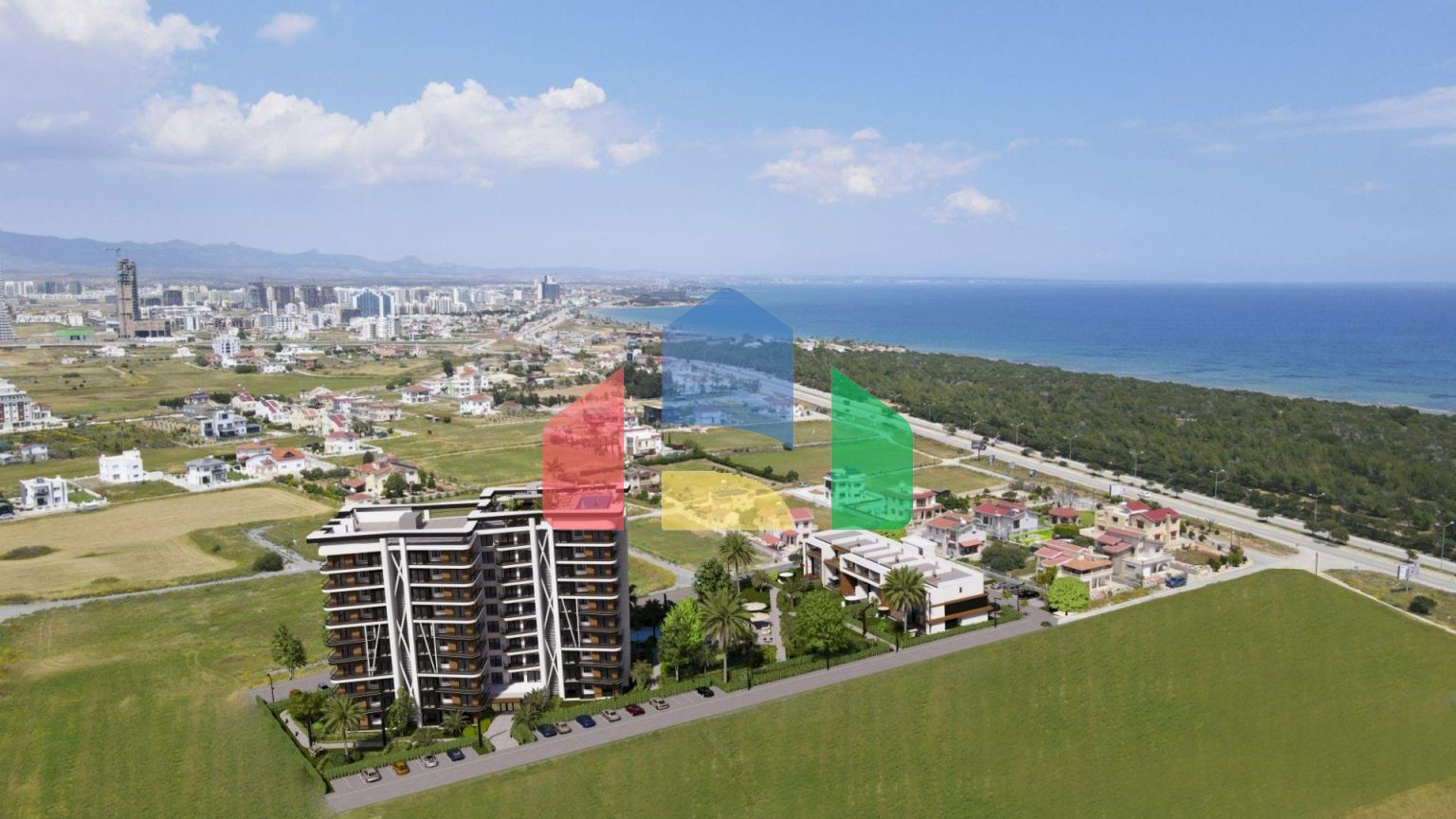 Студия 45 м2 с террасой 45 м2 на крыше