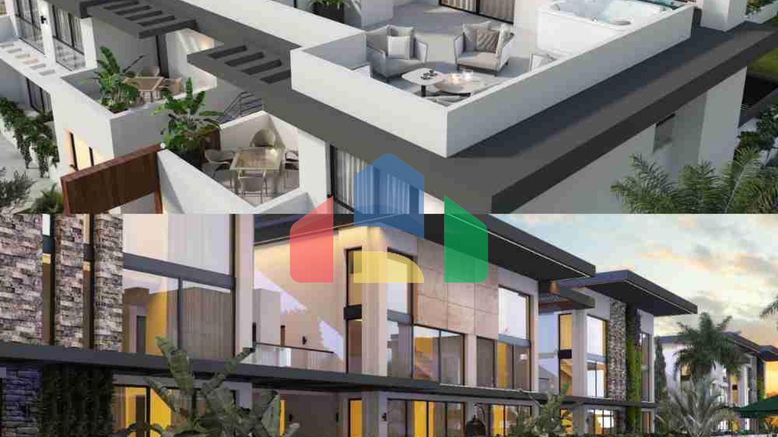 4-комнатные апартаменты 150 м2 с террасой на крыше 60 м2