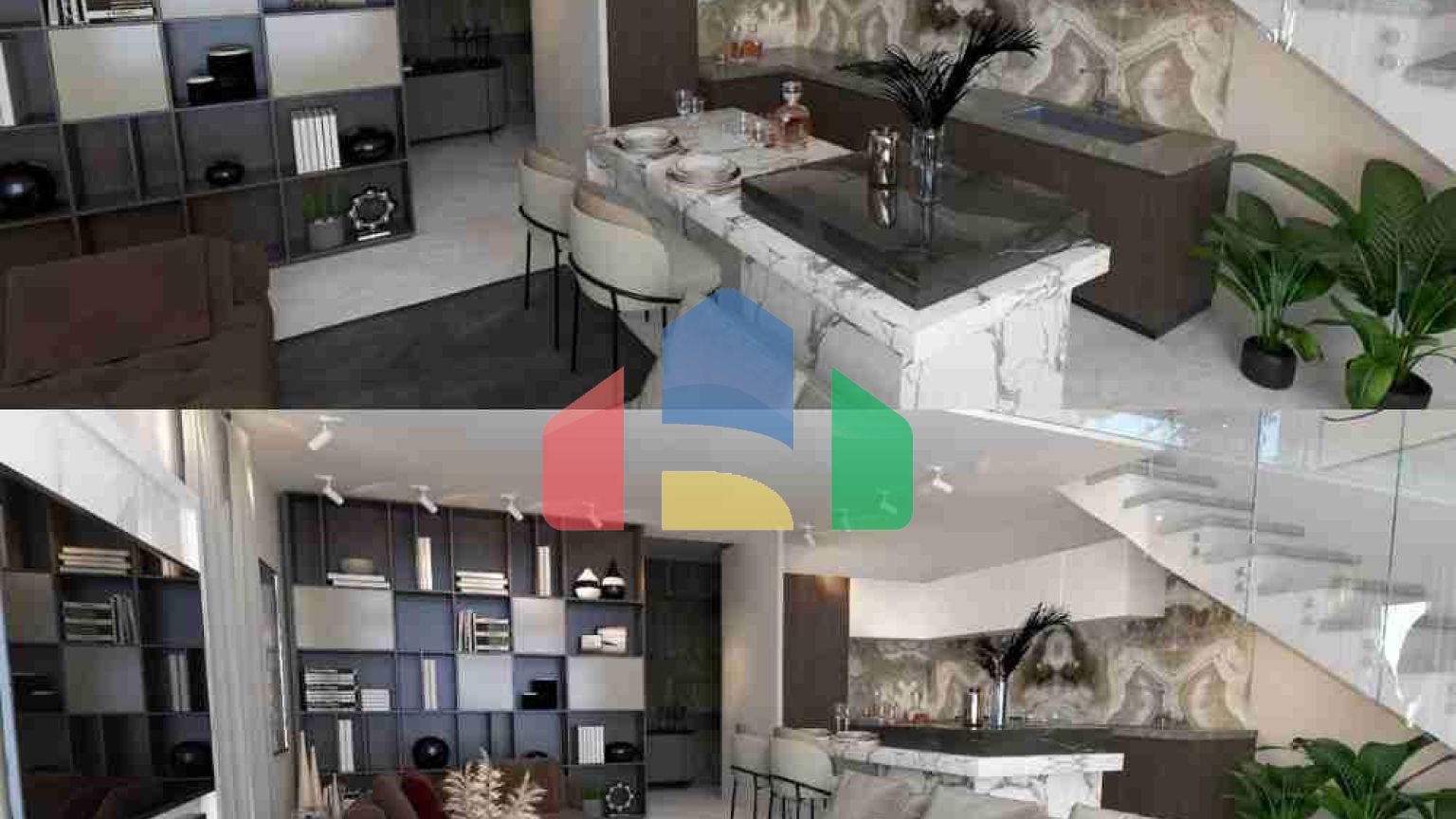 4-комнатные апартаменты 150 м2 с террасой на крыше 60 м2