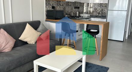 Студия 50м2 с террасой 9м2 недалеко от пляжа