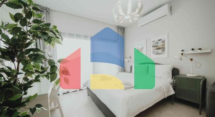 Студия 50 м2 c балконом 9м2