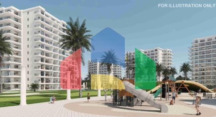 Студия 46 м2 c балконом 8м2