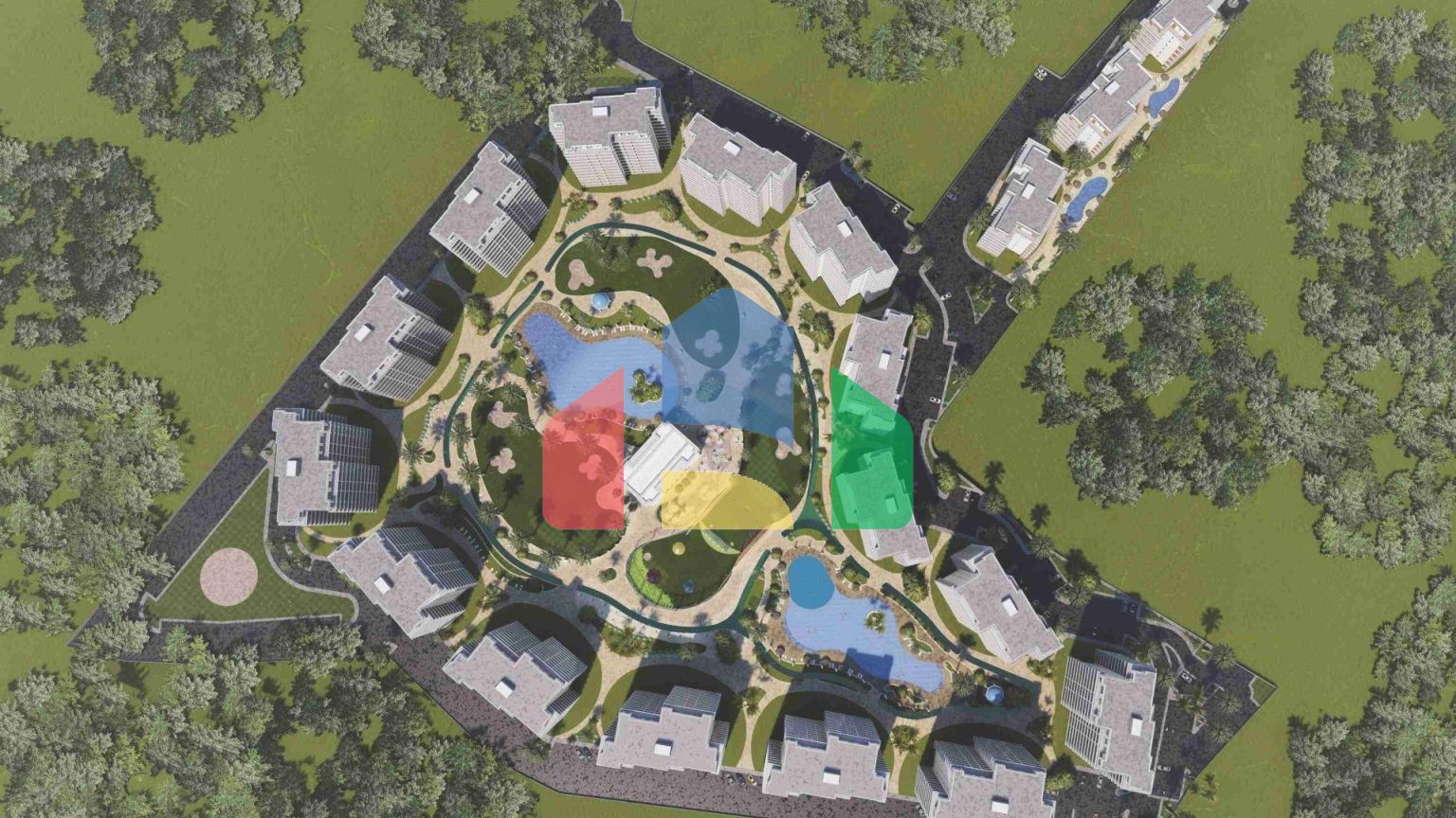 Студия 46 м2 c балконом 8м2