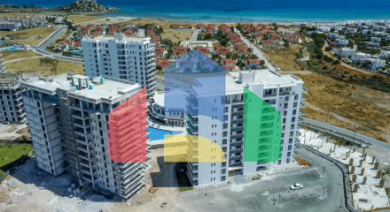 2-комнатные апартаменты 63м2 с балконом 12м2