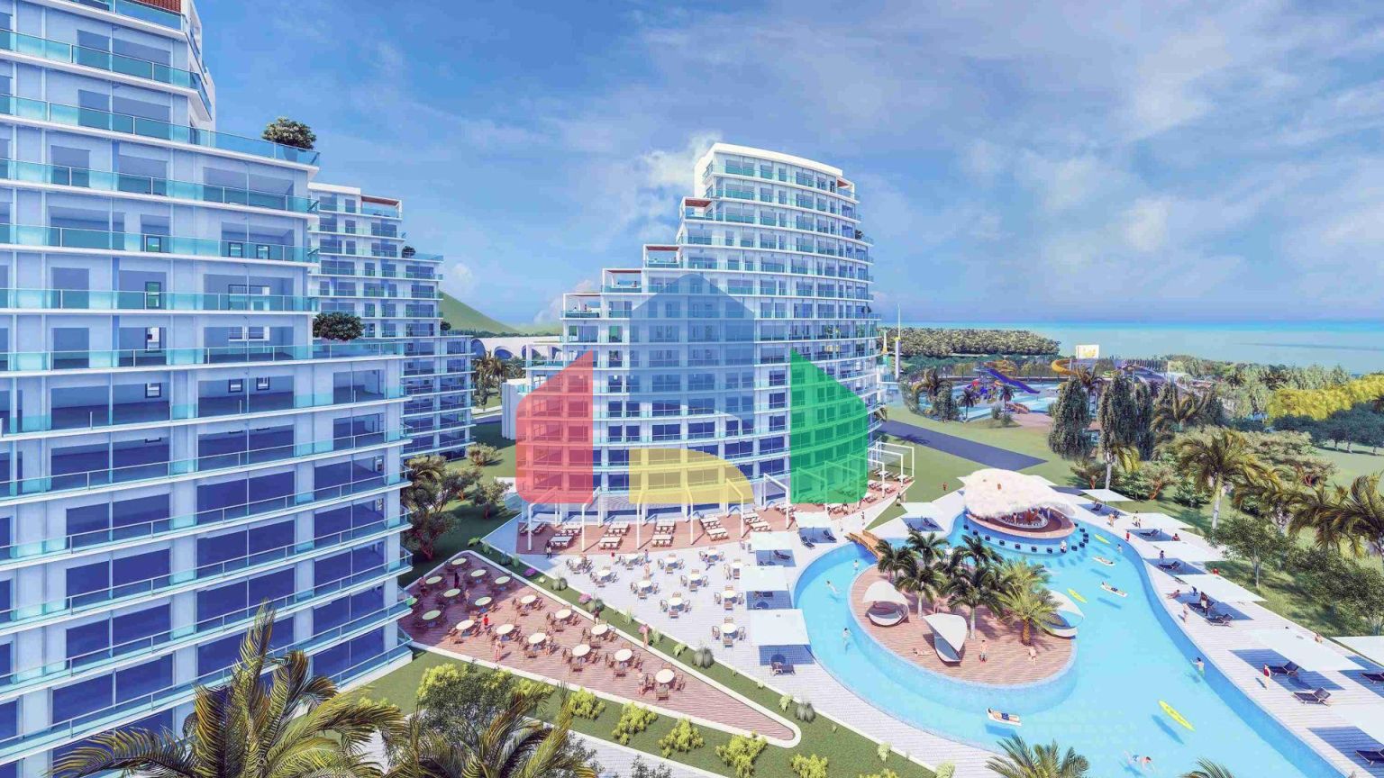 Студия 48 м2 с балконом 6 м2