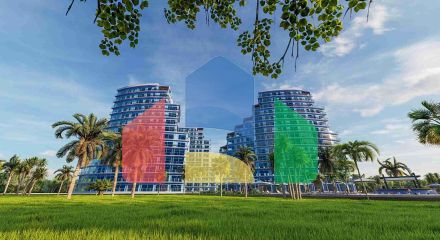 Студия 48 м2 с балконом 6 м2