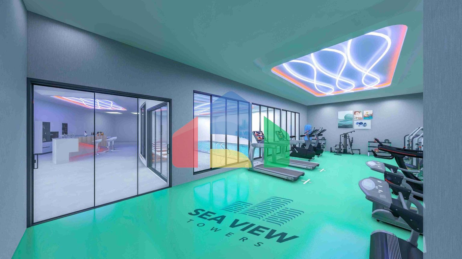 Студия 48 м2 с балконом 6 м2