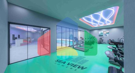 Студия 48 м2 с балконом 6 м2