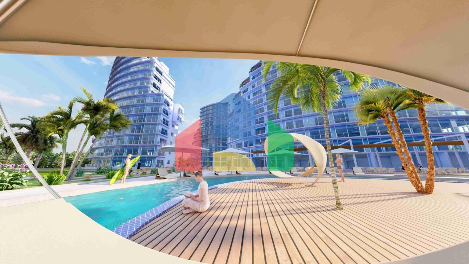 Студия 48 м2 с балконом 6 м2