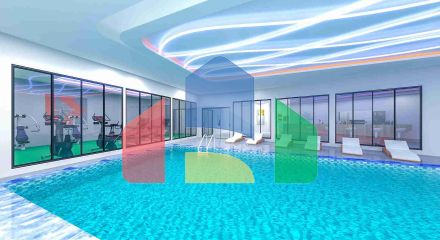 Студия 48 м2 с балконом 6 м2