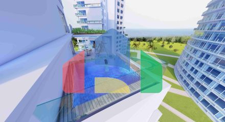 Студия 48 м2 с балконом 6 м2