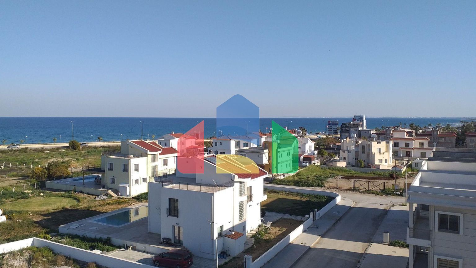 3-комнатные апартаменты 91м2 в современном комплексе в Искеле