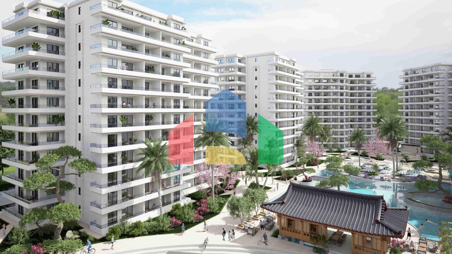 Студия 46м2 с балконом 9м2