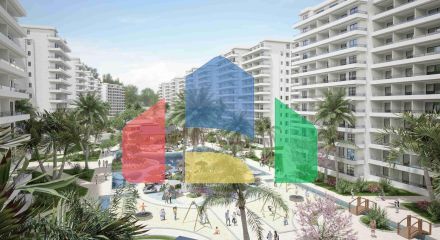 Студия 46м2 с балконом 9м2