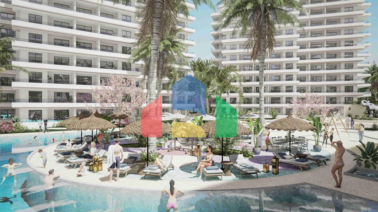 2-комнатные апартаменты 60м2 с балконом 11м2